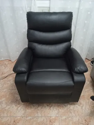 Sillón Masaje y Levanta Personas Imperial Negro