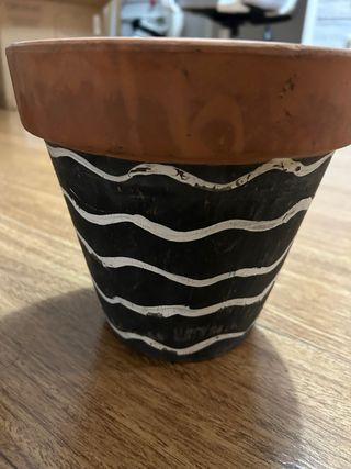2 Macetas Decoradas