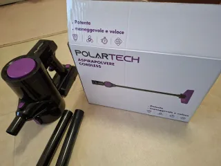 Aspirapolvere senza fili Polartech viola