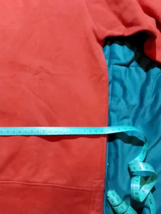 Felpa Nike Vintage Mezza Zip Arancione L