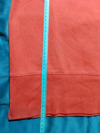 Felpa Nike Vintage Mezza Zip Arancione L