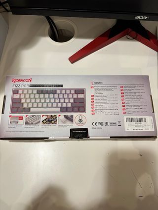 Teclado Redragon Fizz RGB