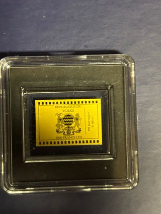 2 Blister Monete Oro 999 24k