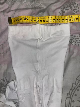 Medias niña rayas rojas y blancas