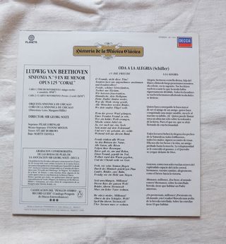 Vinilo de música clásica de Ludwig van Beethoven