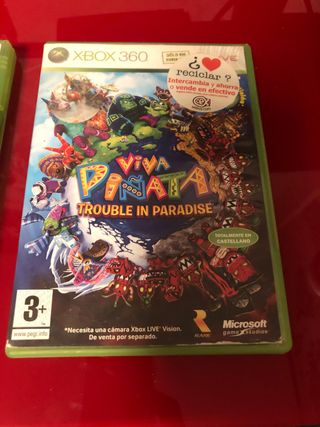 Lote 3 Juegos Xbox 360: Pictionary, Dirt 2, Viva P