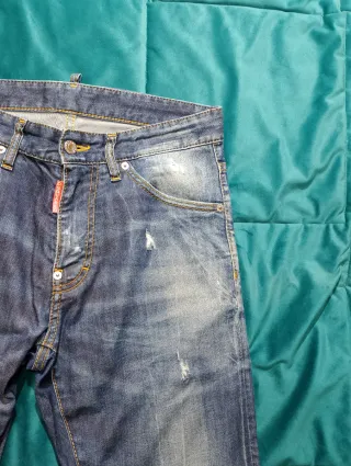 Jeans Dsquared2 Donna Taglia 44 Denim