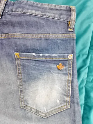 Jeans Dsquared2 Donna Taglia 44 Denim