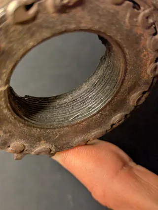 Ruota libera saldata bici epoca scatto fisso