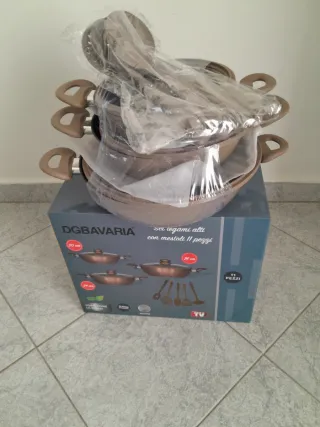 Set Tegami più mestoli DGBAVARIA MARRONI