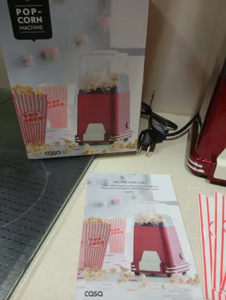 Máquina de Palomitas Roja