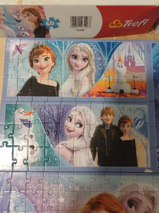 4 Puzzles Frozen
