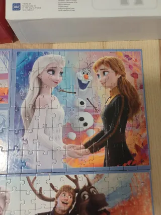 4 Puzzles Frozen