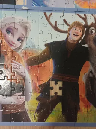 4 Puzzles Frozen