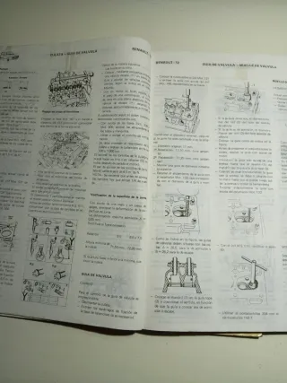 RENAULT 12 R12 1300 MANUAL D TALLER PIEZAS