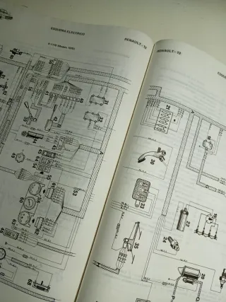 RENAULT 12 R12 1300 MANUAL D TALLER PIEZAS