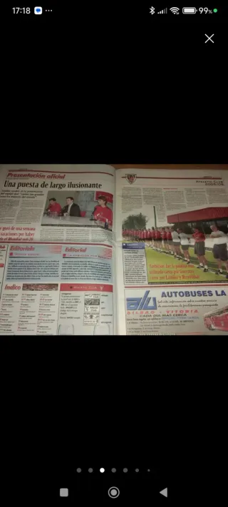 Periódico Athletic Club - Agosto 2005