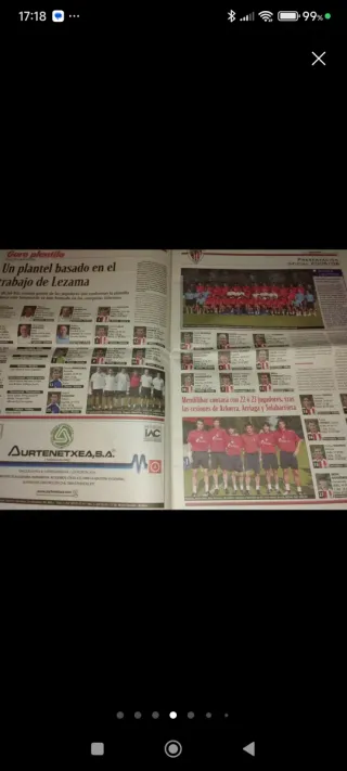 Periódico Athletic Club - Agosto 2005