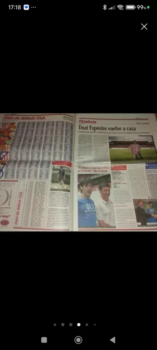 Periódico Athletic Club - Agosto 2005