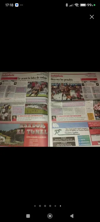 Periódico Athletic Club - Agosto 2005