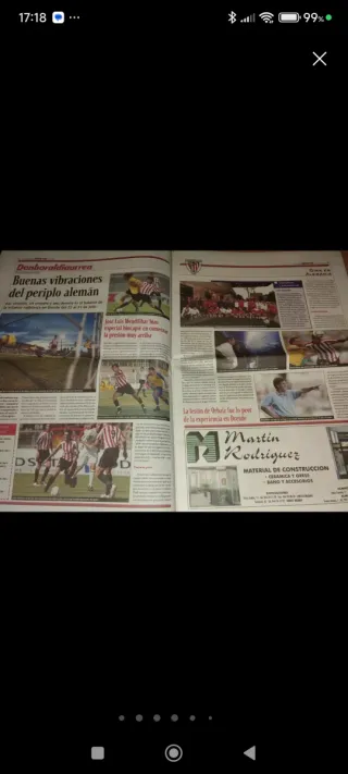 Periódico Athletic Club - Agosto 2005