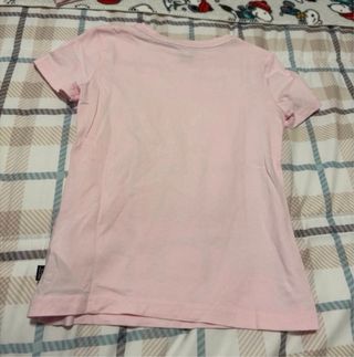 Camiseta Puma Niña Rosa