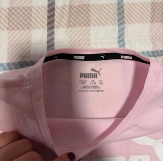 Camiseta Puma Niña Rosa