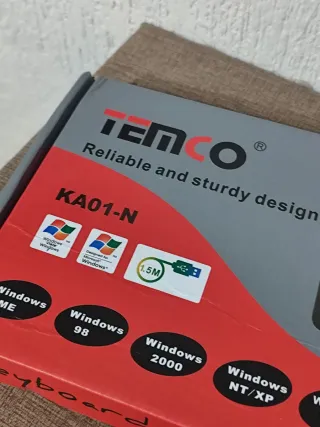 Teclado TEMCO KA01-N (nuevo en su caja original)