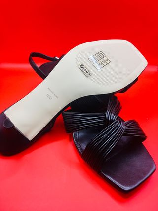 Sandalias Michael Kors 100% Piel Negra PREMIUM