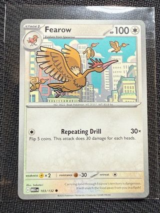 Carta Pokémon Fearow 103/132 MEGA EVOLUTION