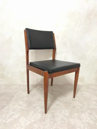 Sillas de teca Danesas Mid Century