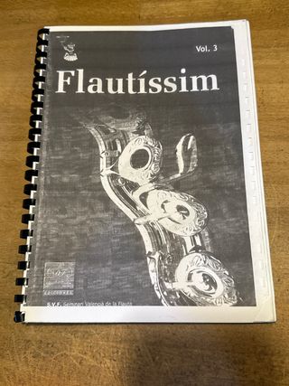 Flautíssim Vol. 3 - Partituras Flauta