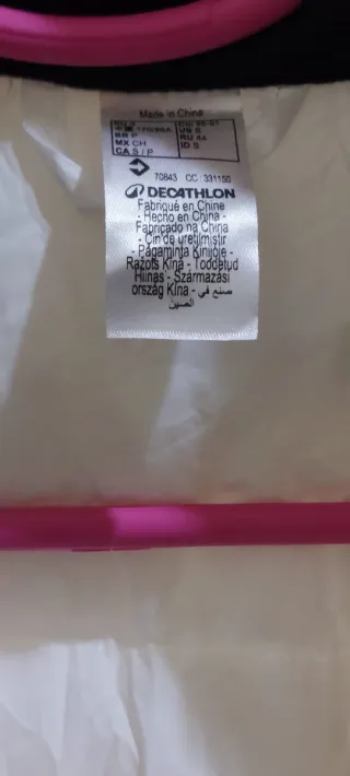 Chaqueta acolchada blanca mujer