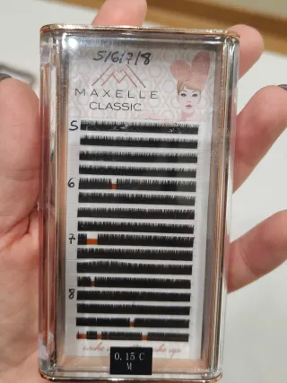 Pestañas pelo a pelo MAXELLE