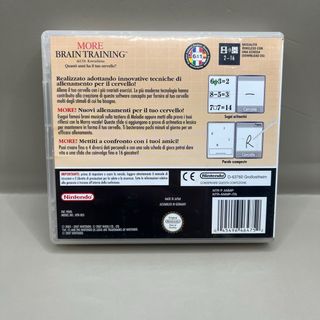 More Brain Training Nintendo DS Manuale Istruzioni