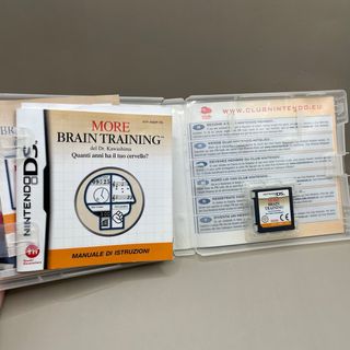 More Brain Training Nintendo DS Manuale Istruzioni
