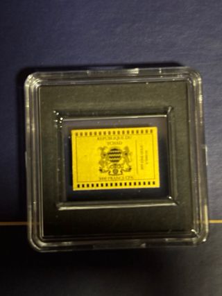 2 Blister Lamine Oro Fino 999 24k