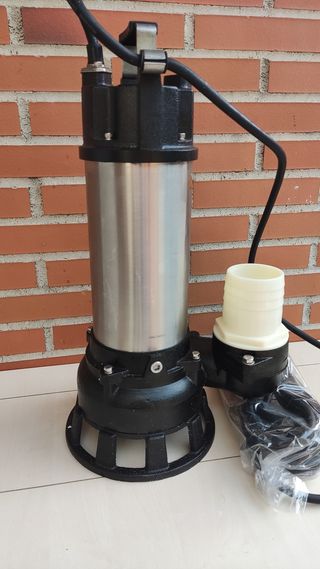 Bomba achique aguas sucias INUNDACIONES 70.000 L/H