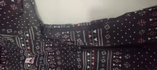 Chaqueta de nieve estampada