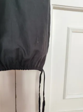 Camiseta Zara Negra Tirantes