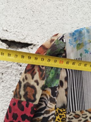 Blusa Desigual Multicolor Patchwork