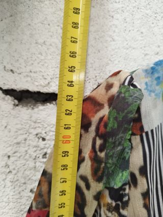 Blusa Desigual Multicolor Patchwork