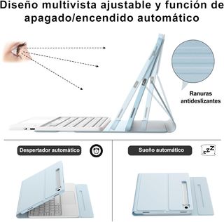 IVEOPPE Funda Teclado Samsung Tab S10 FE 2025