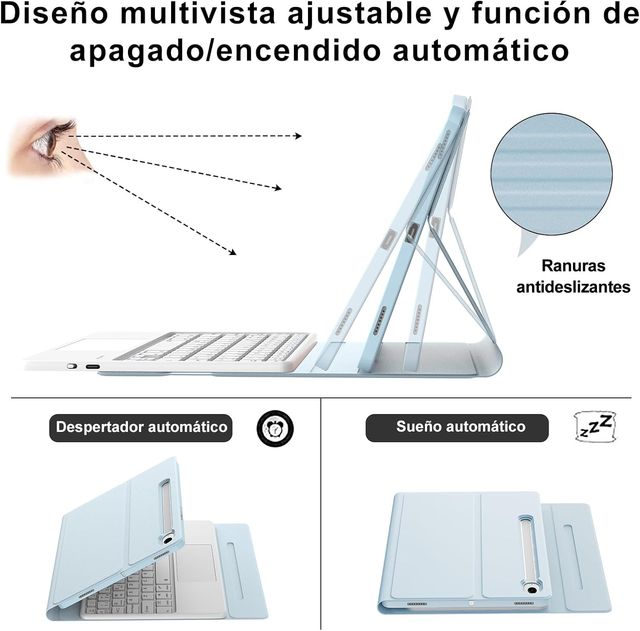 IVEOPPE Funda Teclado Samsung Tab S10 FE 2025