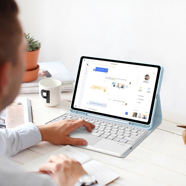 IVEOPPE Funda Teclado Samsung Tab S10 FE 2025