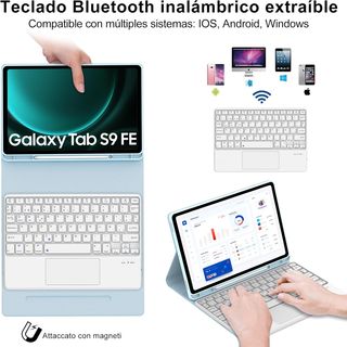 IVEOPPE Funda Teclado Samsung Tab S10 FE 2025