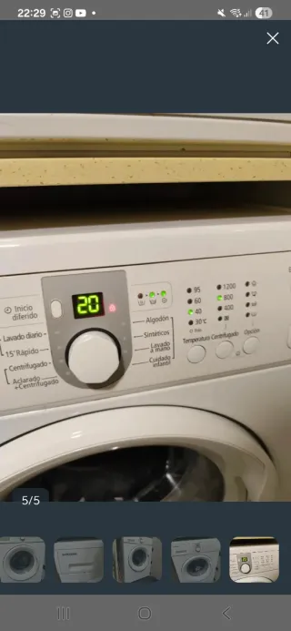 Lavadora Samsung 7kg