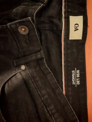 Jeans C&A neri taglia L/40/12