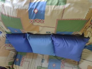 3 cojines para sofá 2 plazas,o sillas (2a mano)