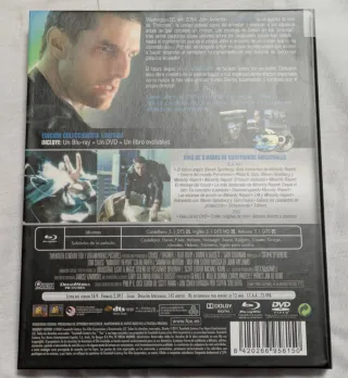 Minority Report digibook Bluray DVD